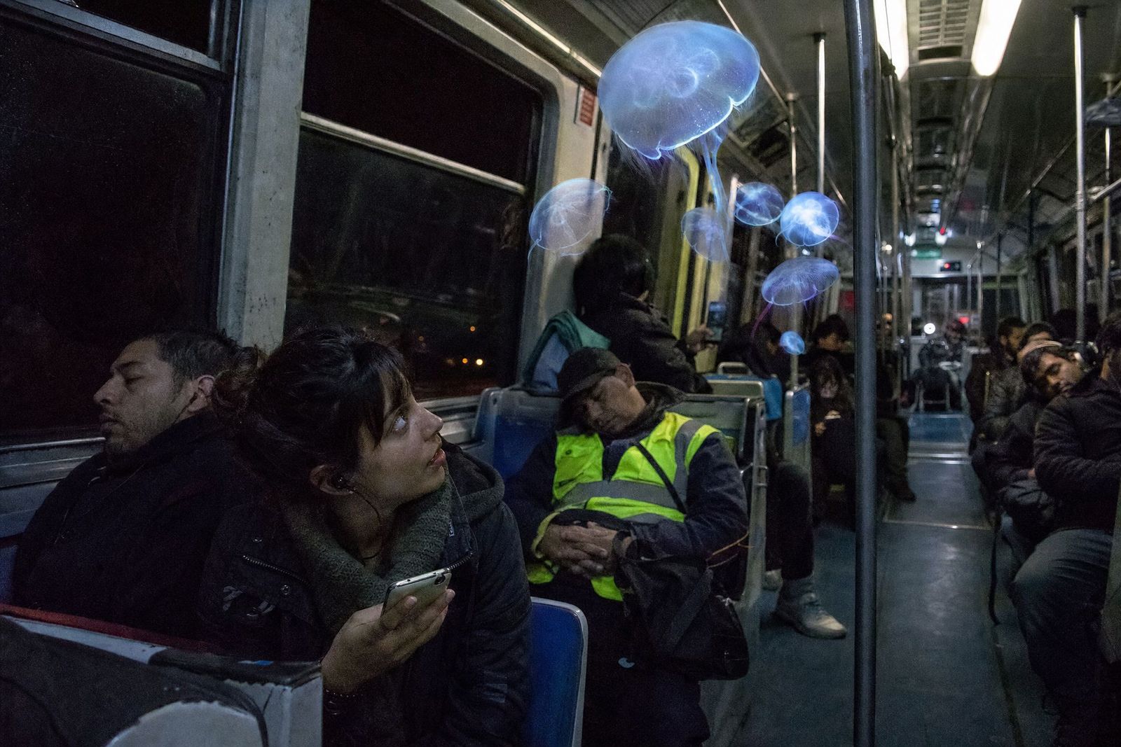 Fotografía de la serie Pasó hoy: tren sarmiento · martes 23:12